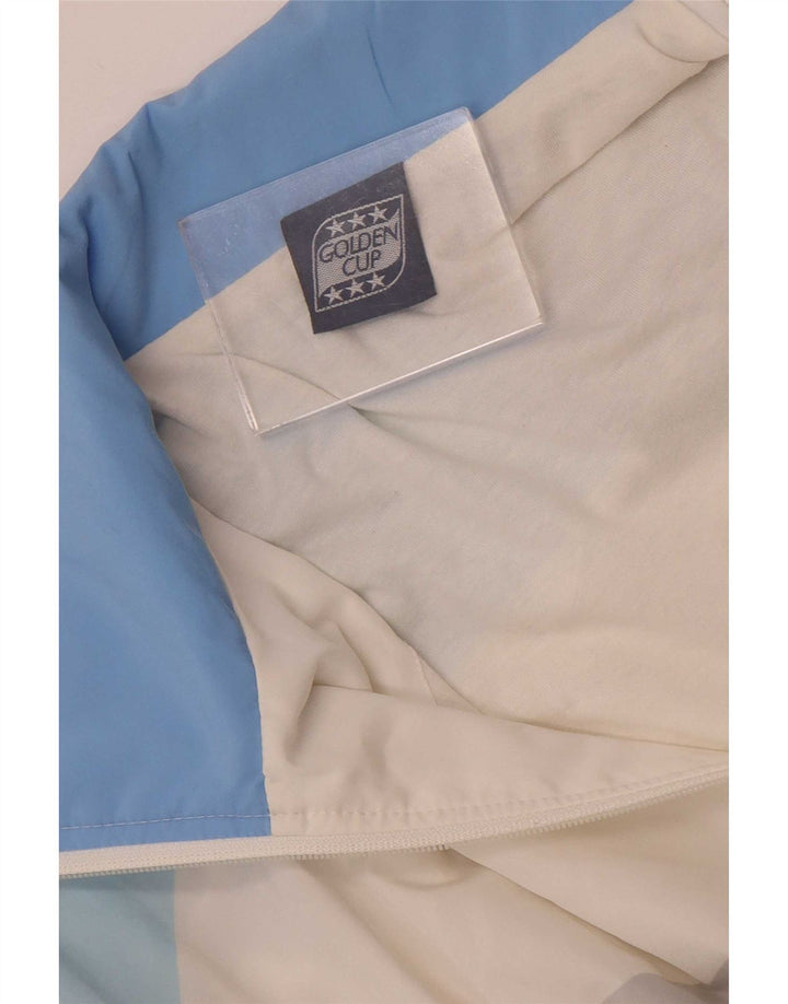 Golden Cup Dame træningsdragt Topjakke UK 14 Medium White Colourblock