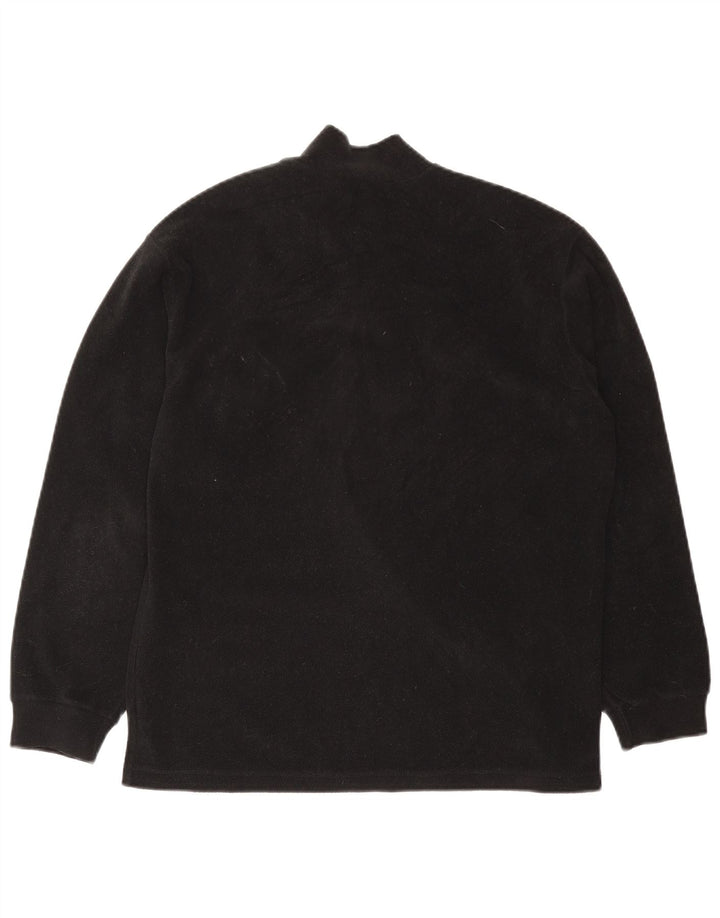 Fila herre lynlås hals fleece jumper medium sort