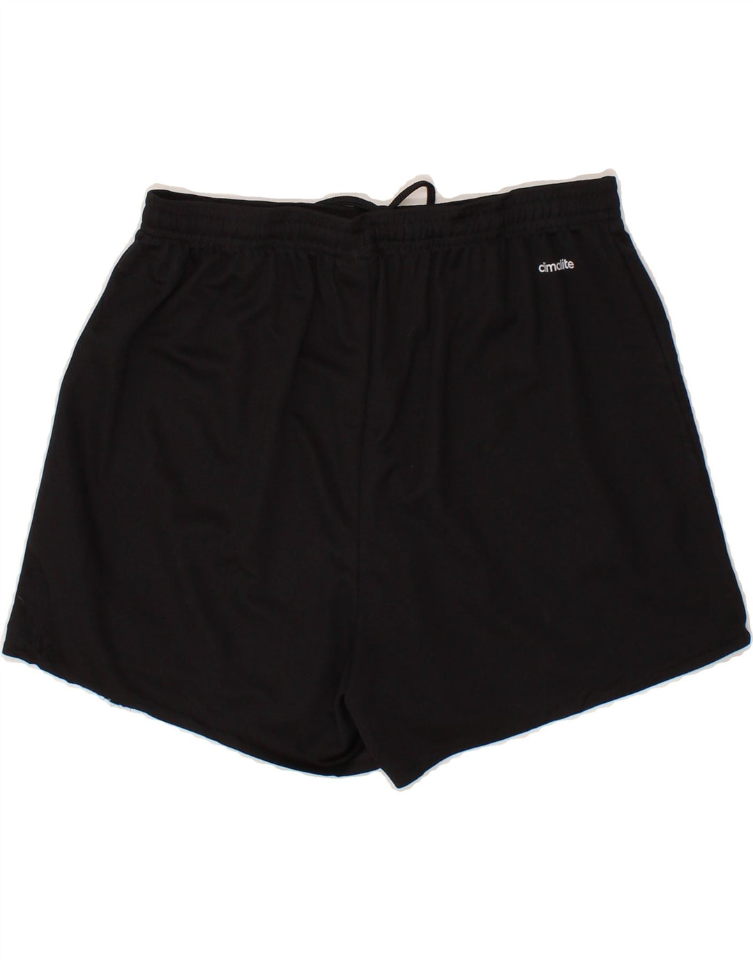 ADIDAS Womens Sport Shorts UK 12-14 Medium  Black Polyester Vintage Adidas and Second-Hand Adidas from Messina Hembry 
