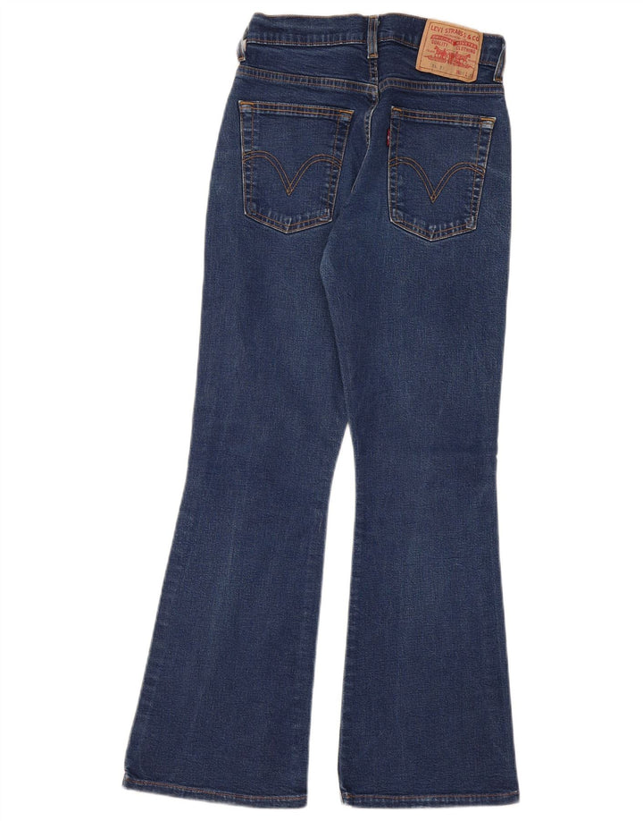 Levi's Dame 584 Flared Jeans W28 L30 Blå Bomuld