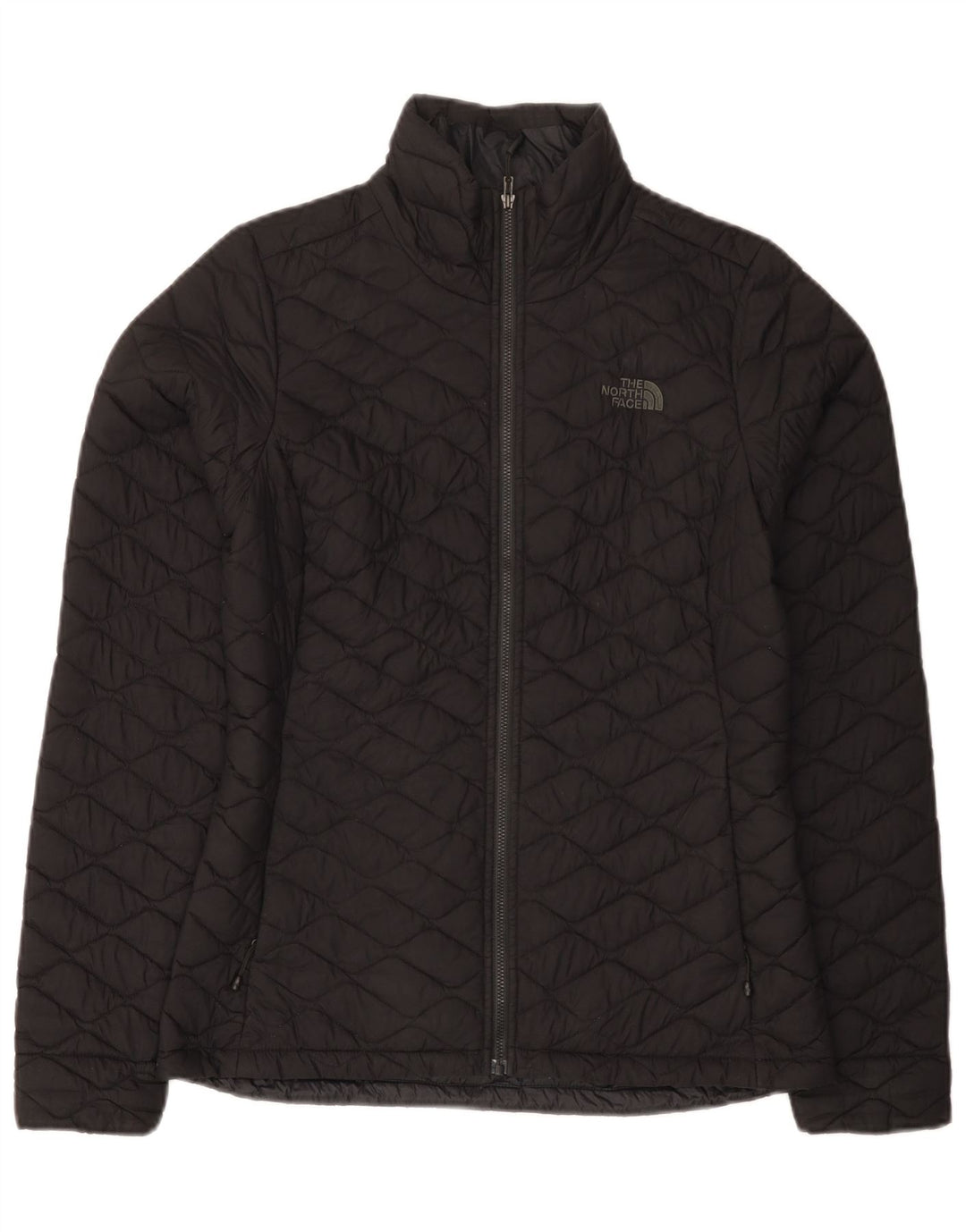 The North Face Quiltet jakke til kvinder UK 10 Lille sort nylon