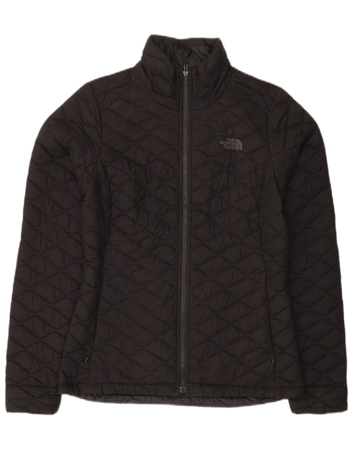 The North Face Quiltet jakke til kvinder UK 10 Lille sort nylon