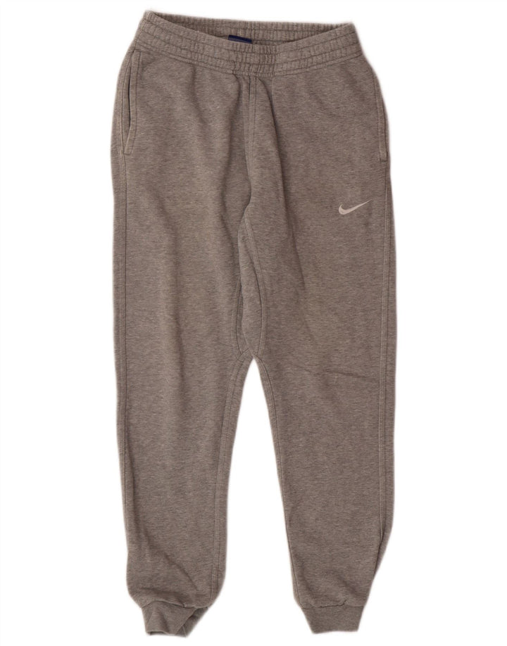 NIKE Træningsdragt bukser til mænd Joggers Små grå flækkede bomuld