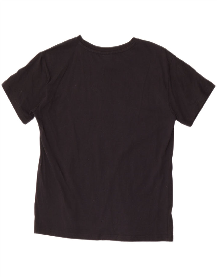 Champion Dame T-Shirt Top UK 12 Medium Sort