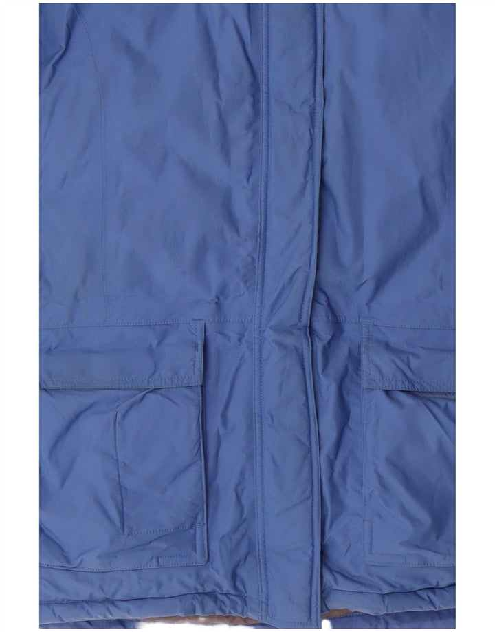 The North Face Dame Oversized Windbreaker Jacket UK 18 XL Blue Winter