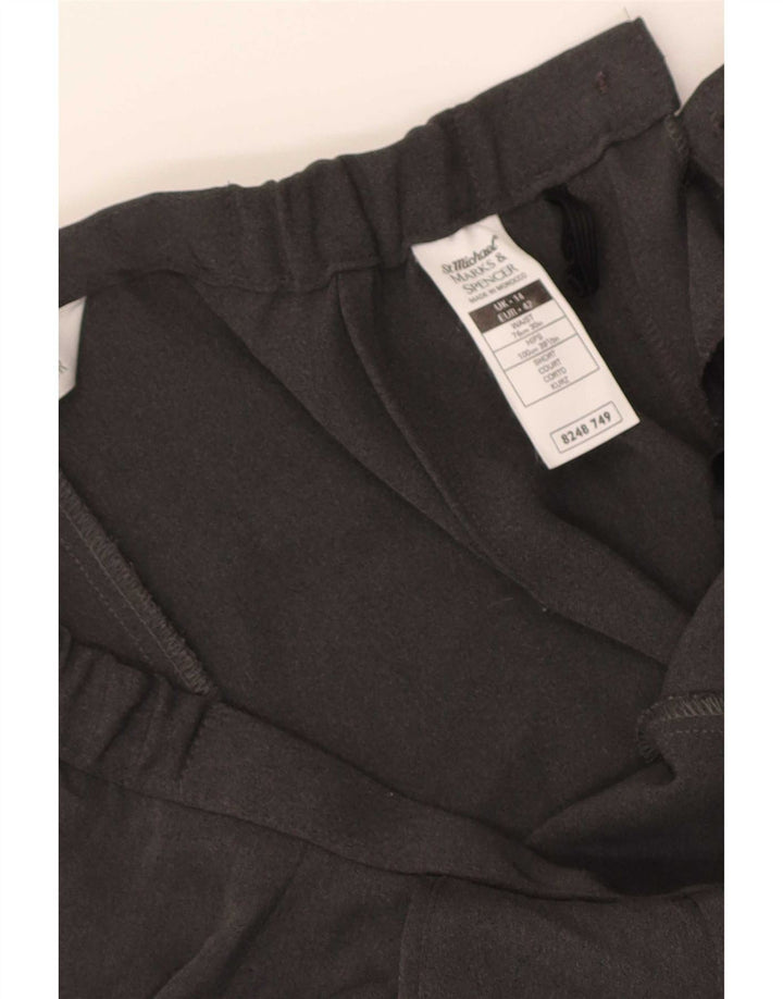Marks & Spencer Dame Crop Chino Bukser UK 14 Medium W30 L25 Grå