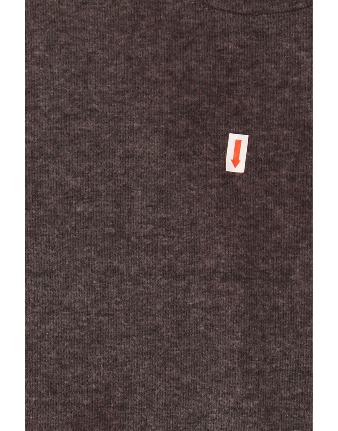 Zara Dame 3/4-ærmet Jumper Dress UK 16 Stor brun polyester