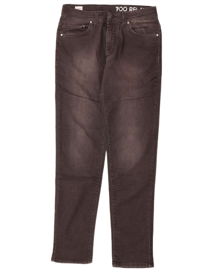 Carrera Mens 700 Regular Straight Jeans W31 L32 Grå Bomuld
