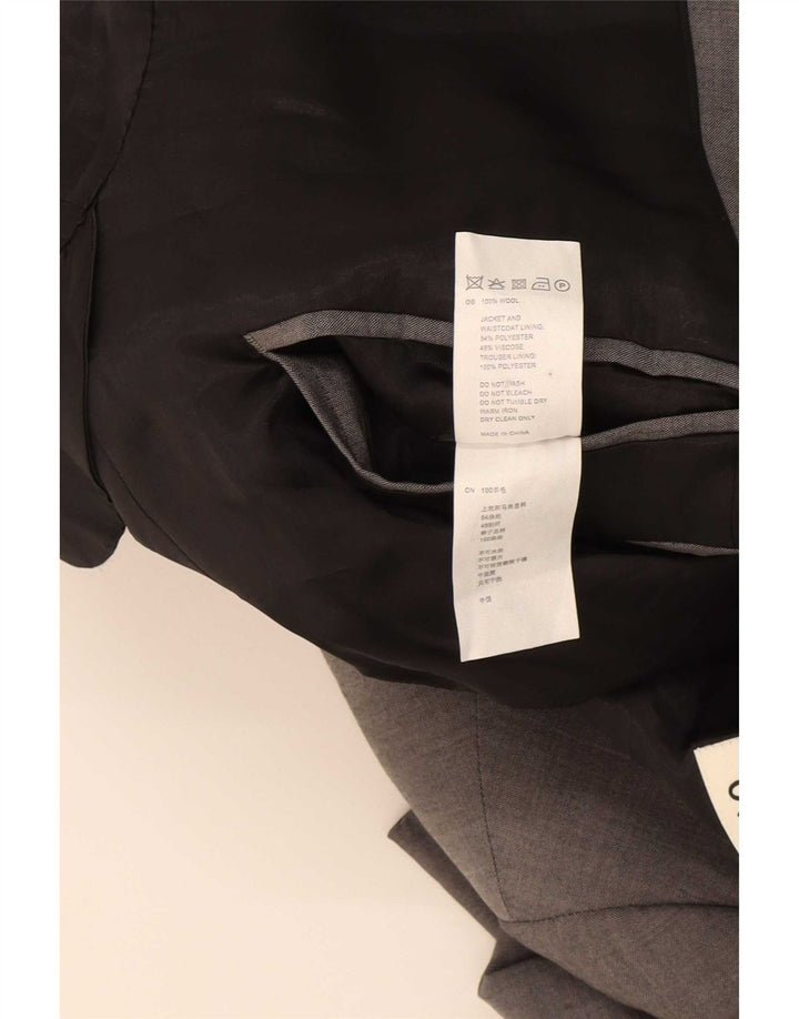 Reiss Herre 1-knap blazerjakke UK 42 XL Grå uld