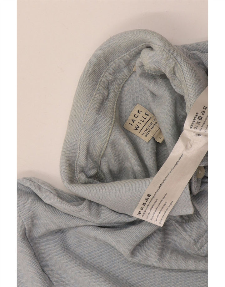 Jack Wills herre poloskjorte stor blå bomuld