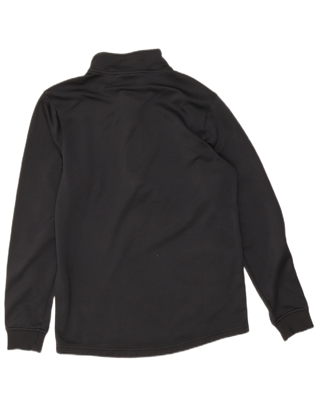 Under Armour Herre Cold Gear Zip Neck Sweatshirt Jumper XS Sort Polyester