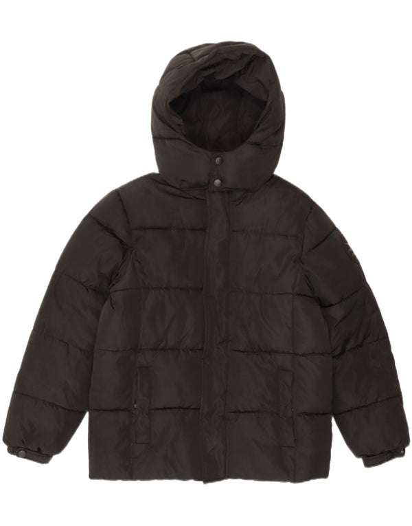 Diadora Boys Polstret hættejakke 9-10 år sort polyester