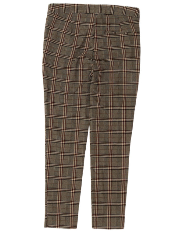 Zara Dame Slim Chino Bukser Medium W28 L27 Brun ternet