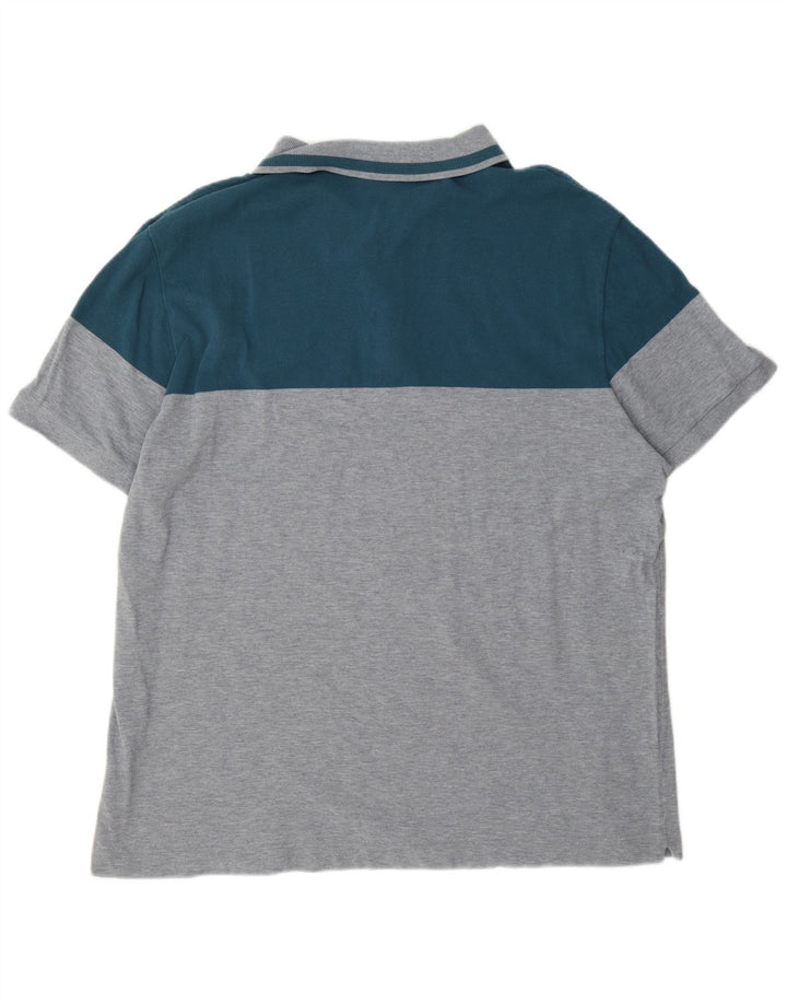 Lacoste Herre Regular Fit Polo Shirt 2XL Grå Colourblock Bomuld