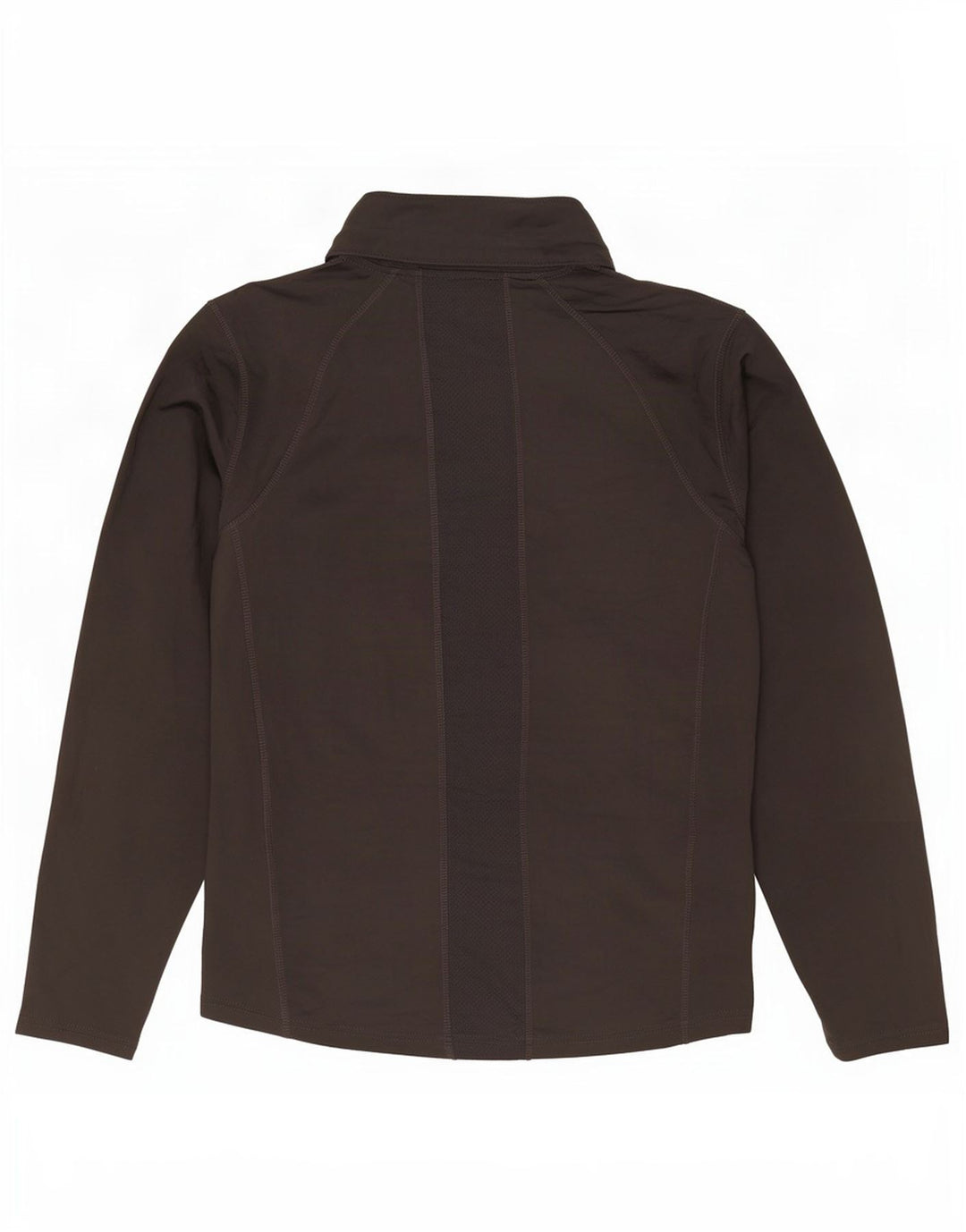 Mountain Warehouse Herre IsoCool Zip Neck Top Langærmet Medium Grå