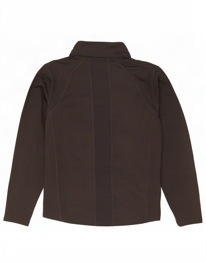 Mountain Warehouse Herre IsoCool Zip Neck Top Langærmet Medium Grå