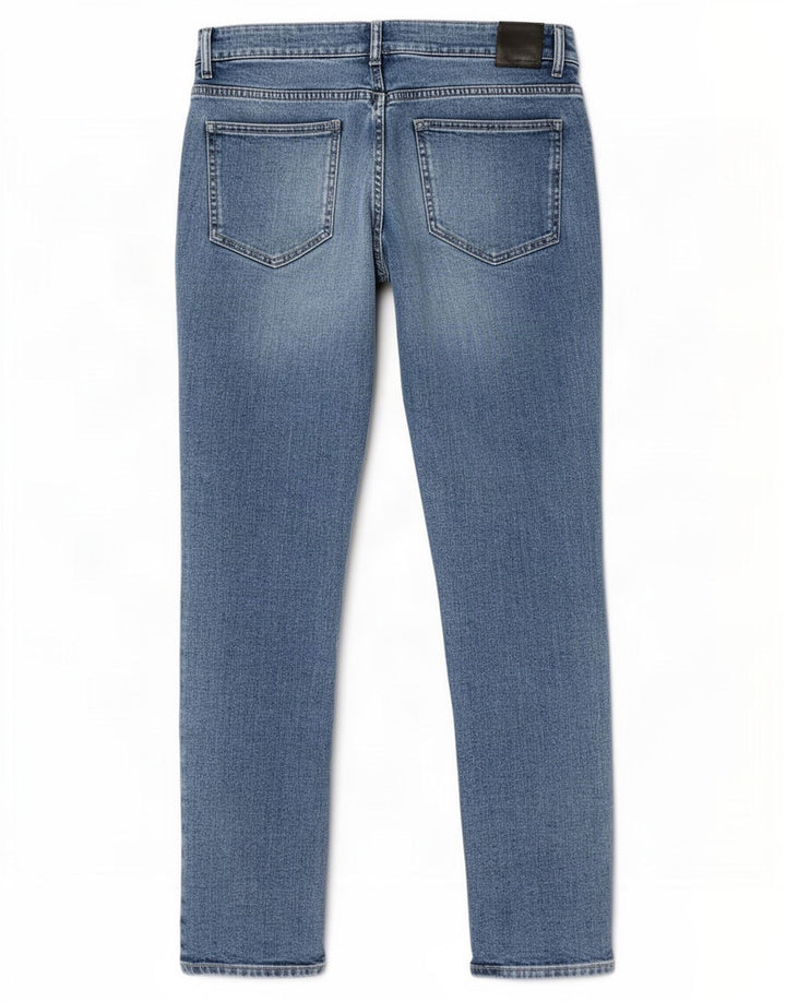 Massimo Dutti Dame Slim Jeans EU 40 Medium W30 L28 Blå