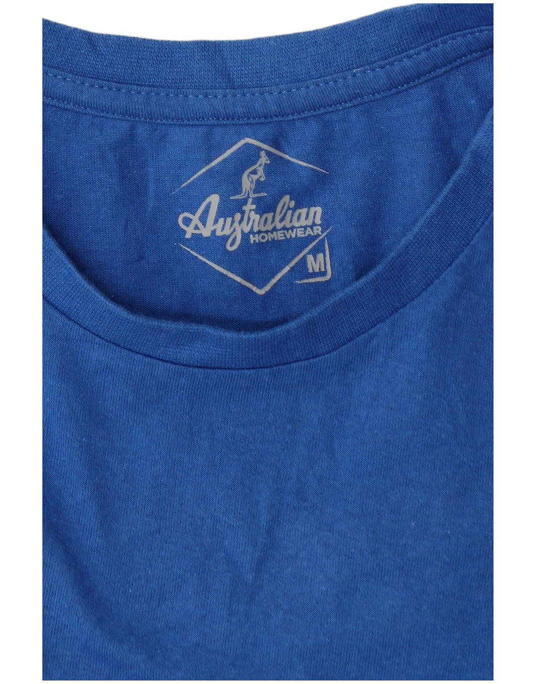 AUSTRALIAN L'ALPINA Herre T-shirt Top Medium Blue Bomuld