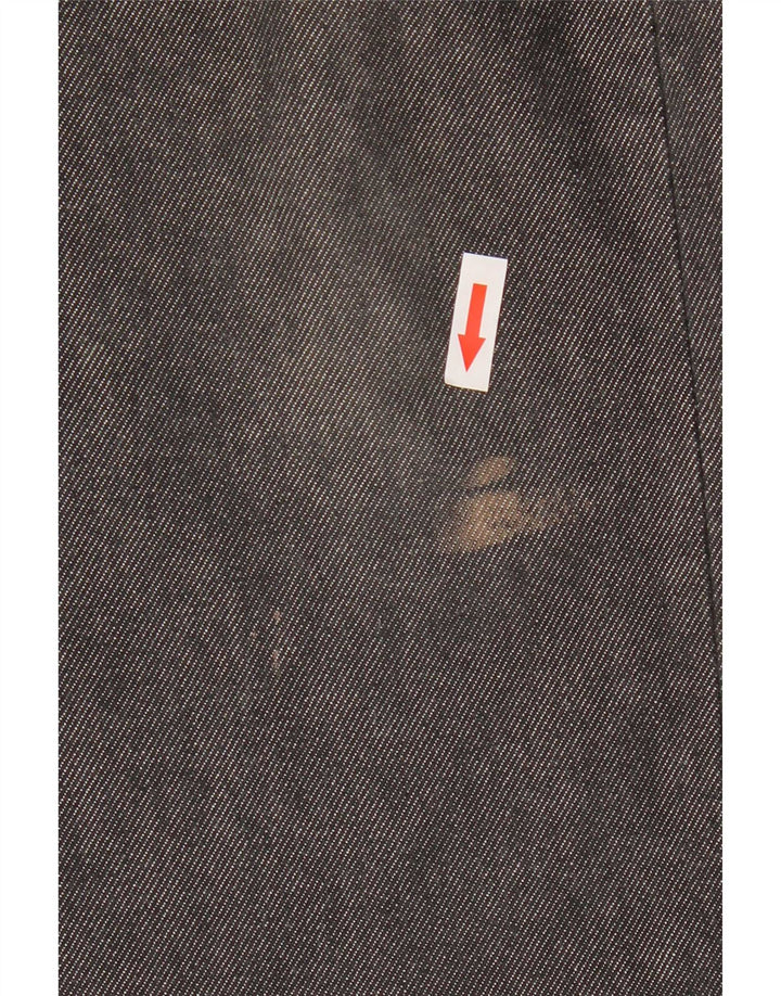 Lee Straight Jeans til mænd W35 L29 Grå bomuld