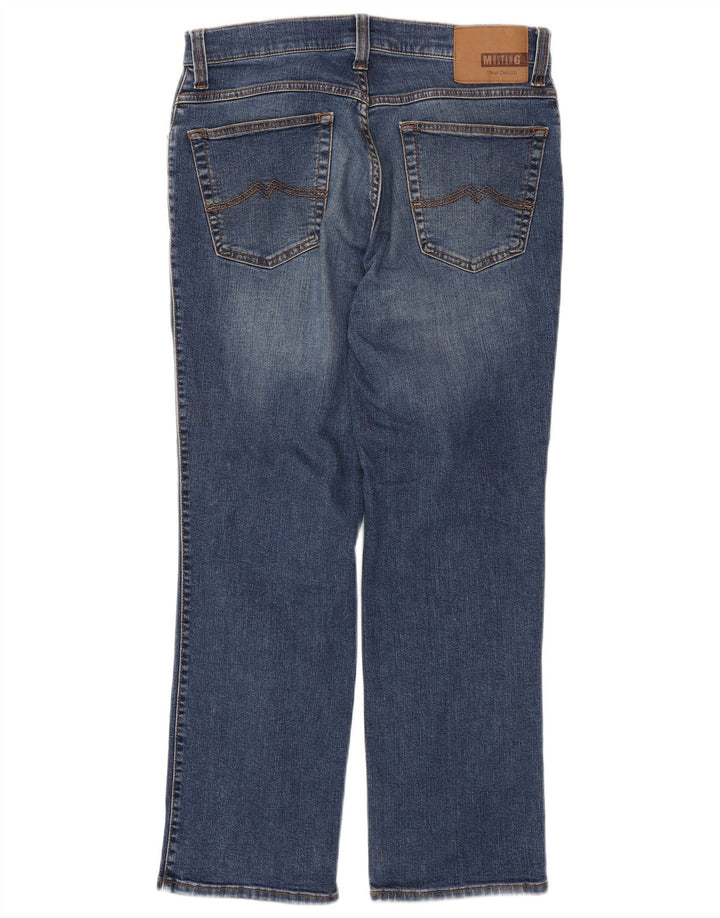 MUSTANG Herre Oklahoma Straight Jeans W34 L30 Blå Bomuld