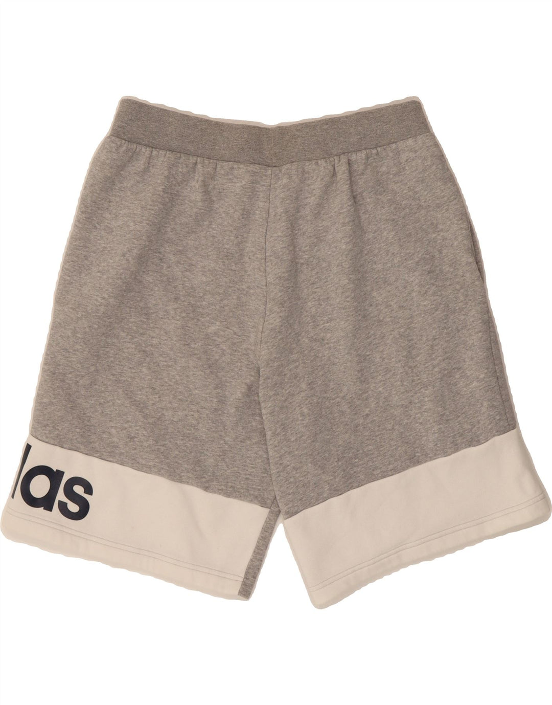 ADIDAS Mens Graphic Sport Shorts Large Grey Colourblock Vintage Adidas and Second-Hand Adidas from Messina Hembry 