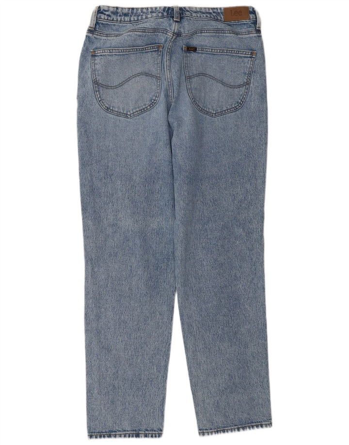 LEE Mens Carol Slim Jeans W31 L33 Blue Cotton
