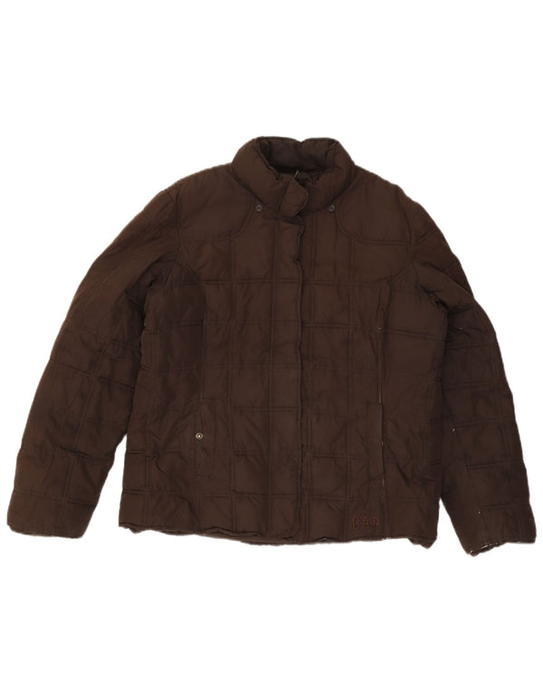 Gap Polstret Damejakke UK 16 Stor Brun