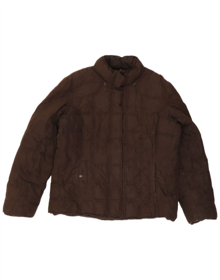 Gap Polstret Damejakke UK 16 Stor Brun