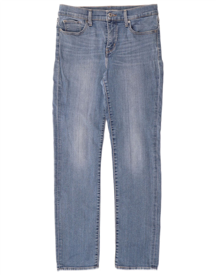 Levi's lige jeans til kvinder W29 L30 blå bomuld