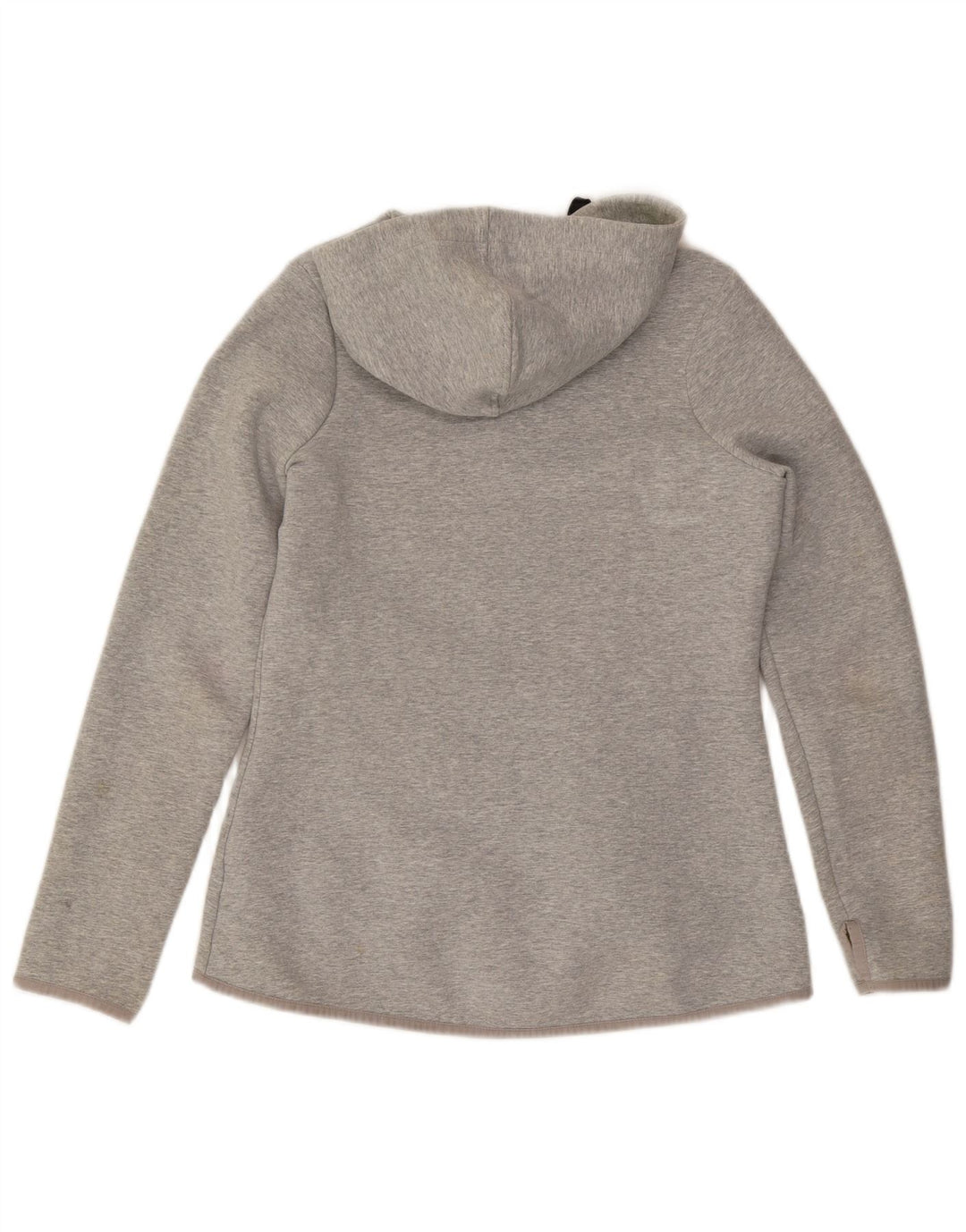 Marks & Spencer Dame Hættetrøje Sweater UK 12 Medium Grey Bomuld