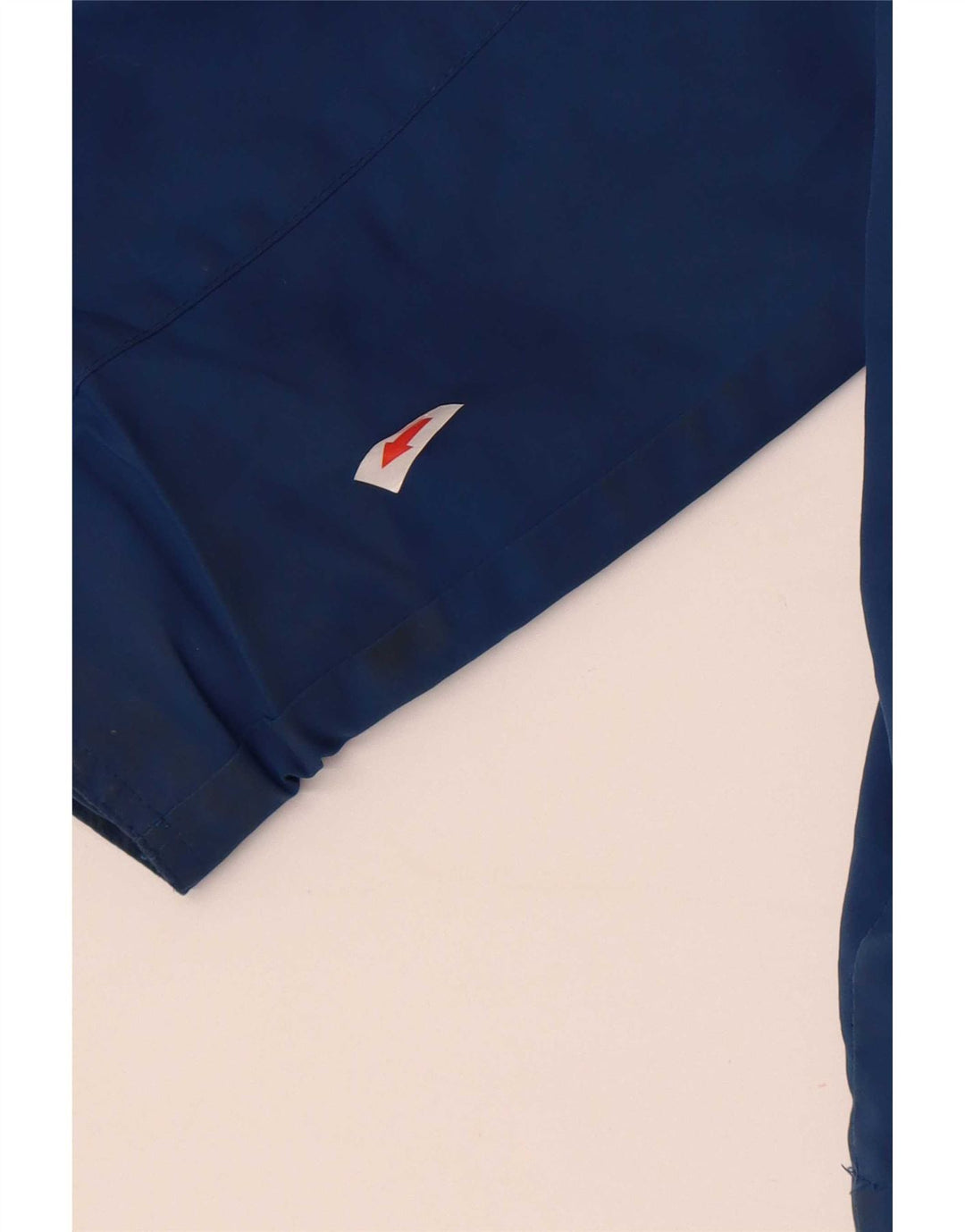 Mountain Essentials Regnjakke med hætte til mænd UK 46 3XL Blå Nylon