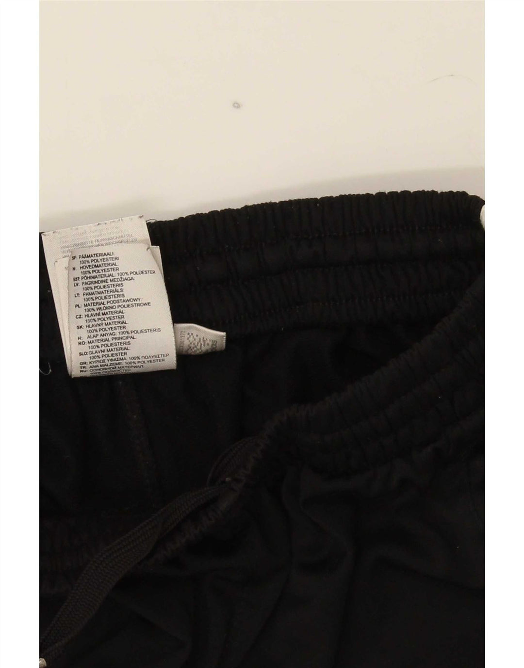 Adidas drenge Clima 365 træningsdragt bukser 15-16 år sort polyester