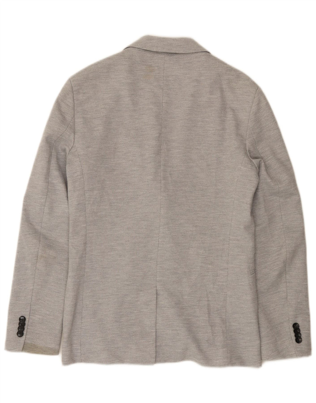 Zara Herre 2-knaps blazerjakke UK 38 Medium Grå