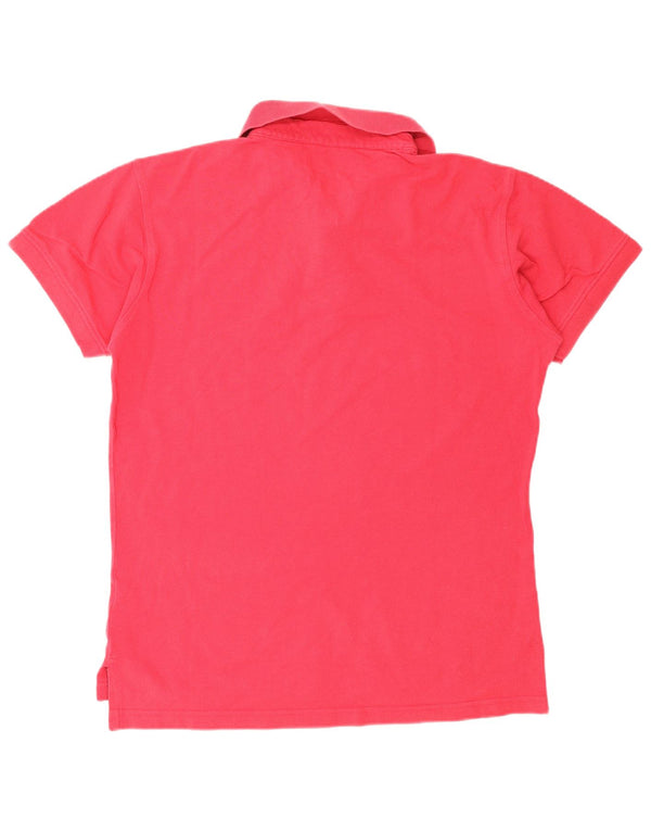 Tommy Hilfiger Herre poloshirt Medium Pink Bomuld
