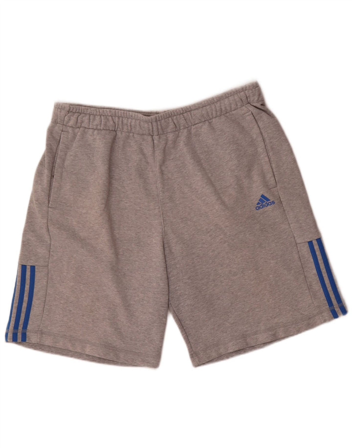 Adidas Herre Climalite Sportshorts XL Grå Bomuld