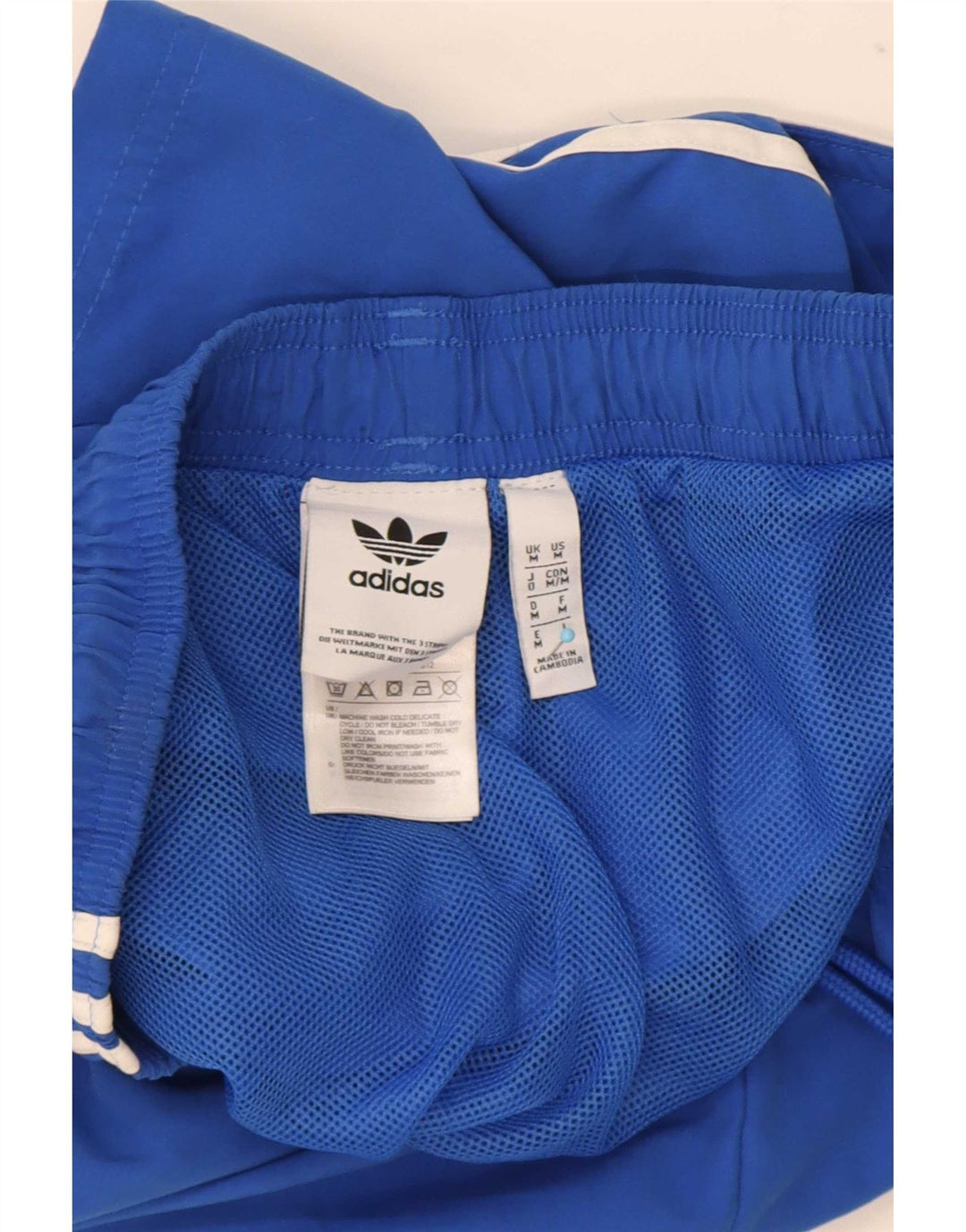 Adidas Sportsshorts til mænd mellemblå polyester