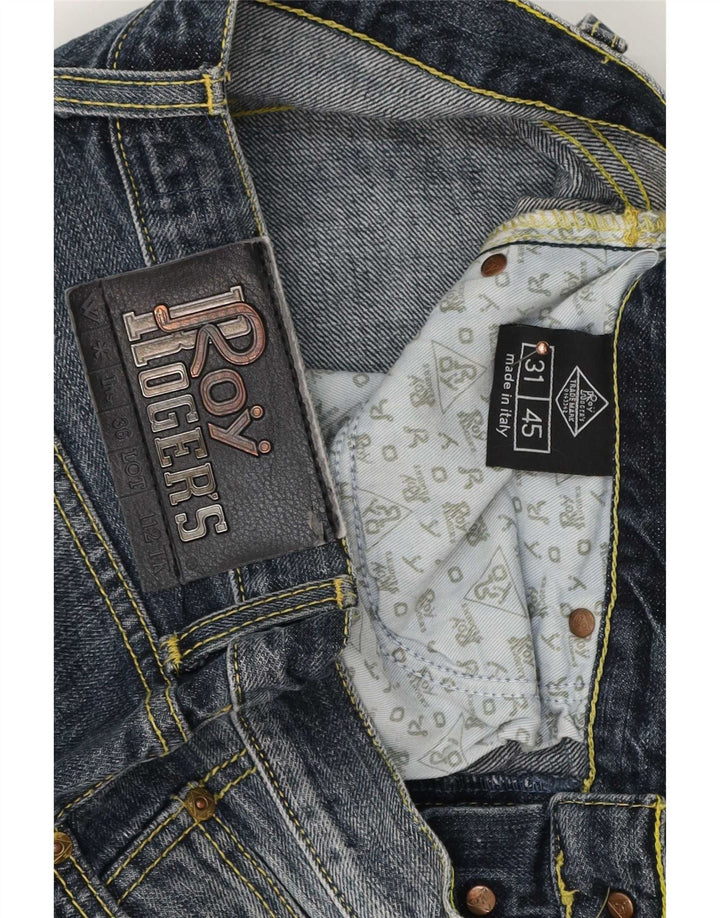 Roy Rogers Straight Jeans til mænd W31 L29 Marineblå Bomuld