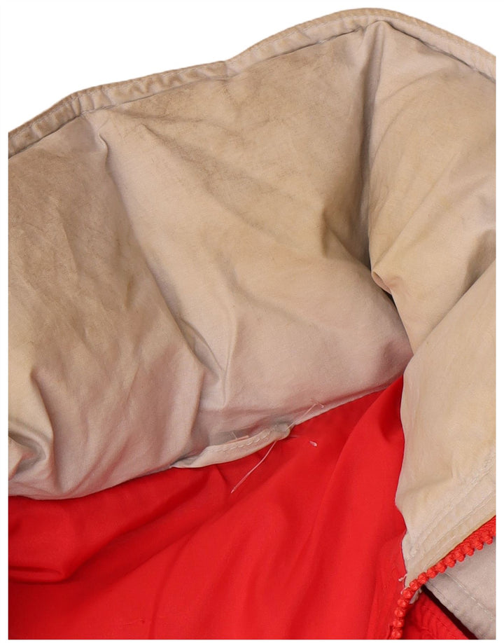 Ellesse Herre polstret jakke UK 42 XL Rød Bomuld