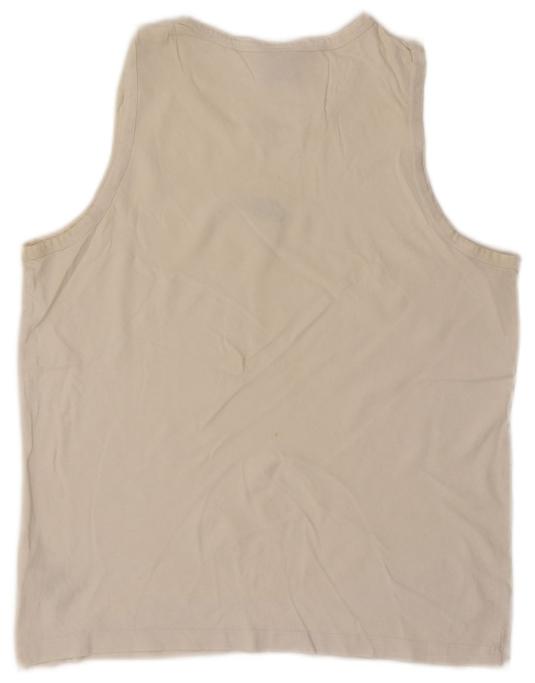 Nike Herrevest Top Medium Hvid Bomuld