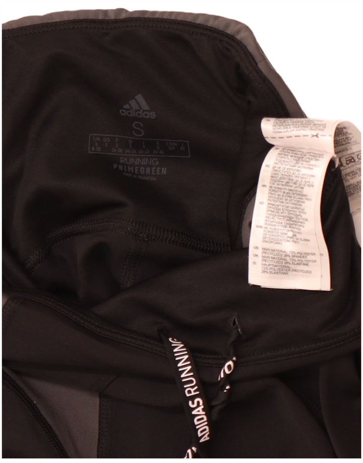 ADIDAS Aeroready Leggings til kvinder UK 8/10 Small Black Colourblock