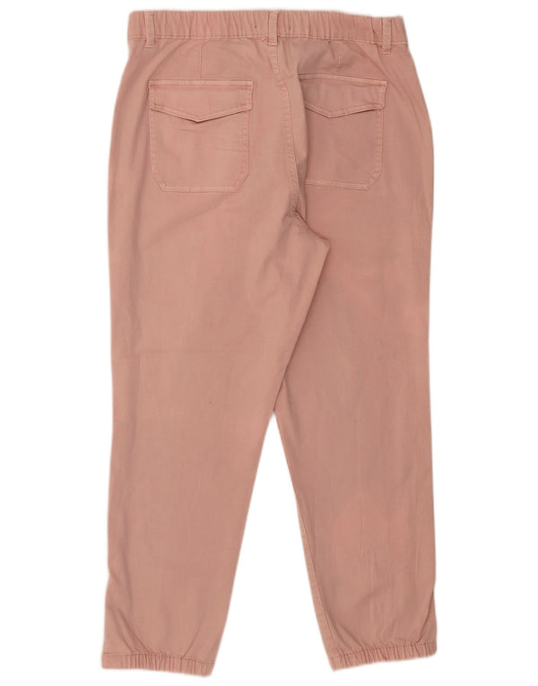 Marks & Spencer Joggers til kvinder Chinobukser UK 16 Large W36 L26 Pink