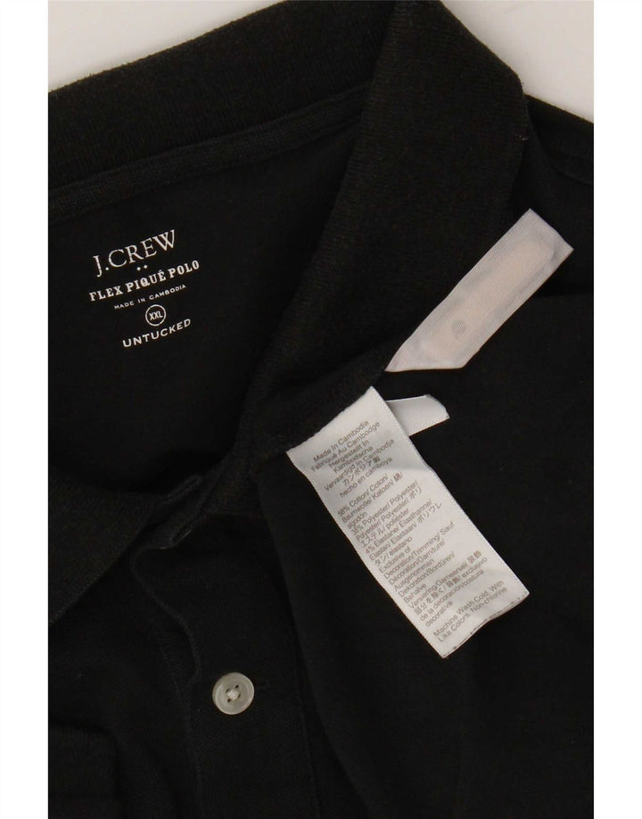J. Crew Polo Shirt til mænd 2XL Sort Bomuld