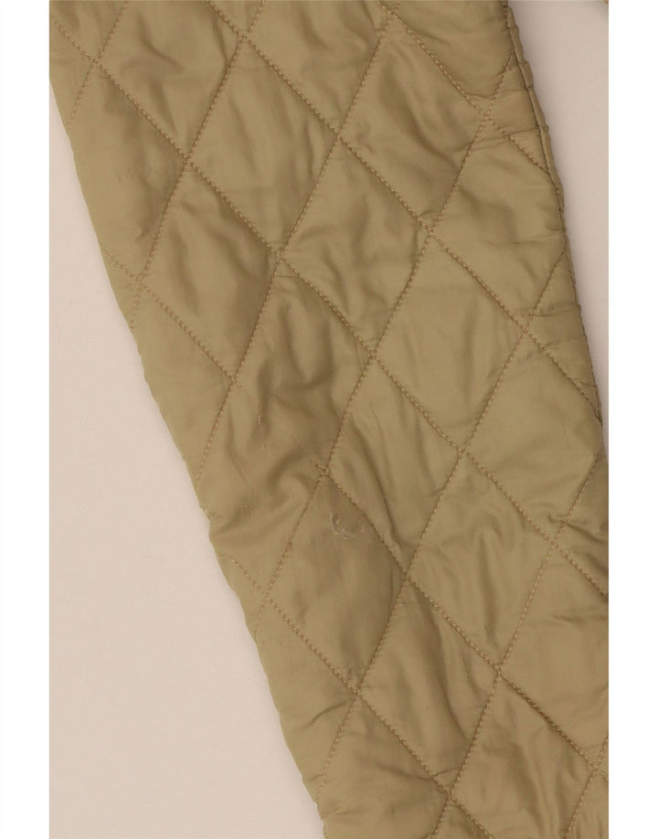 Barbour Quiltet jakke til kvinder UK 14 Large Green