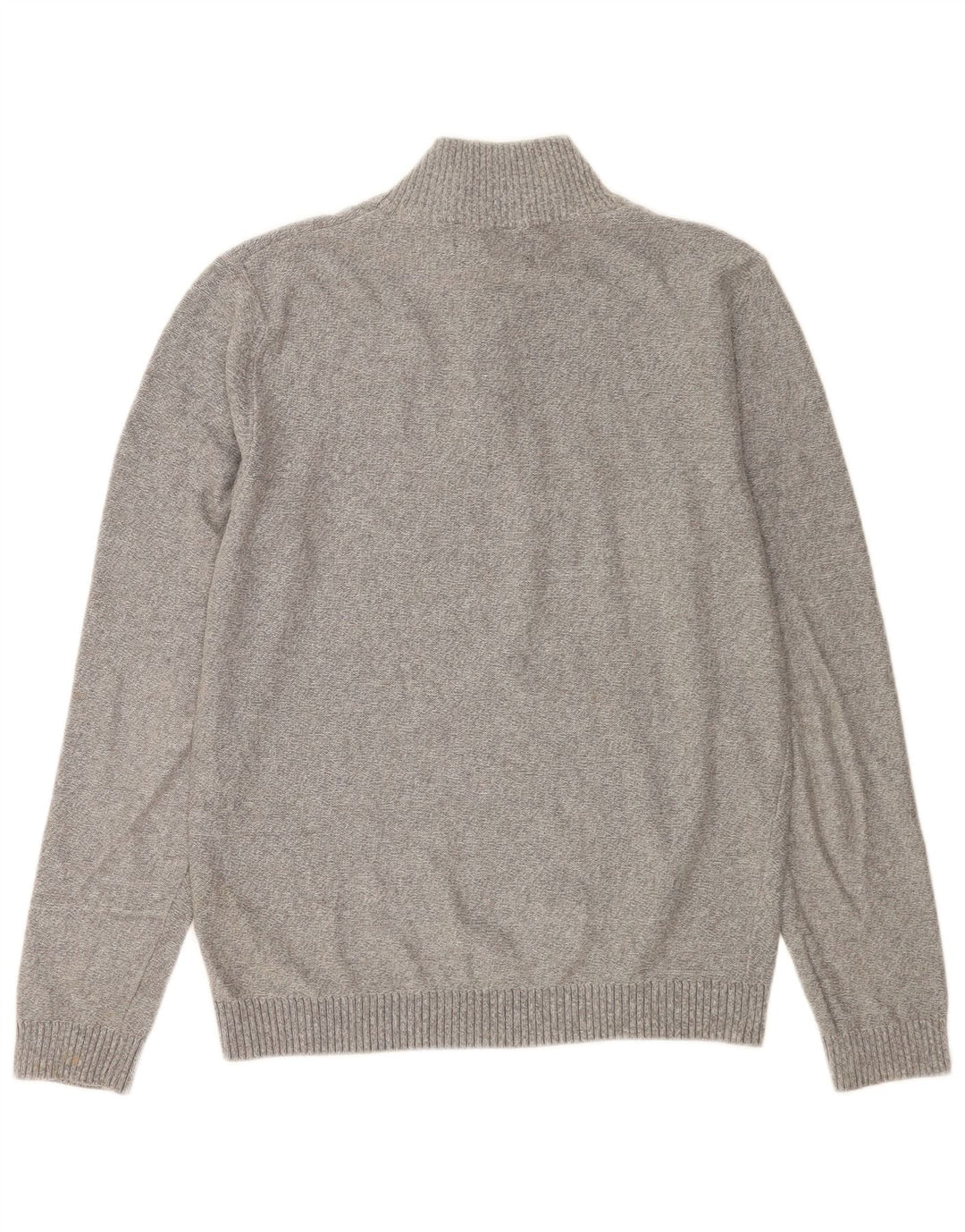 Jack & Jones herre lynlås-hals sweater lille grå bomuld