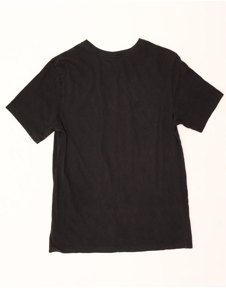 NIKE Mens Graphic T-Shirt Top Medium Black Cotton Vintage Nike and Second-Hand Nike from Messina Hembry 