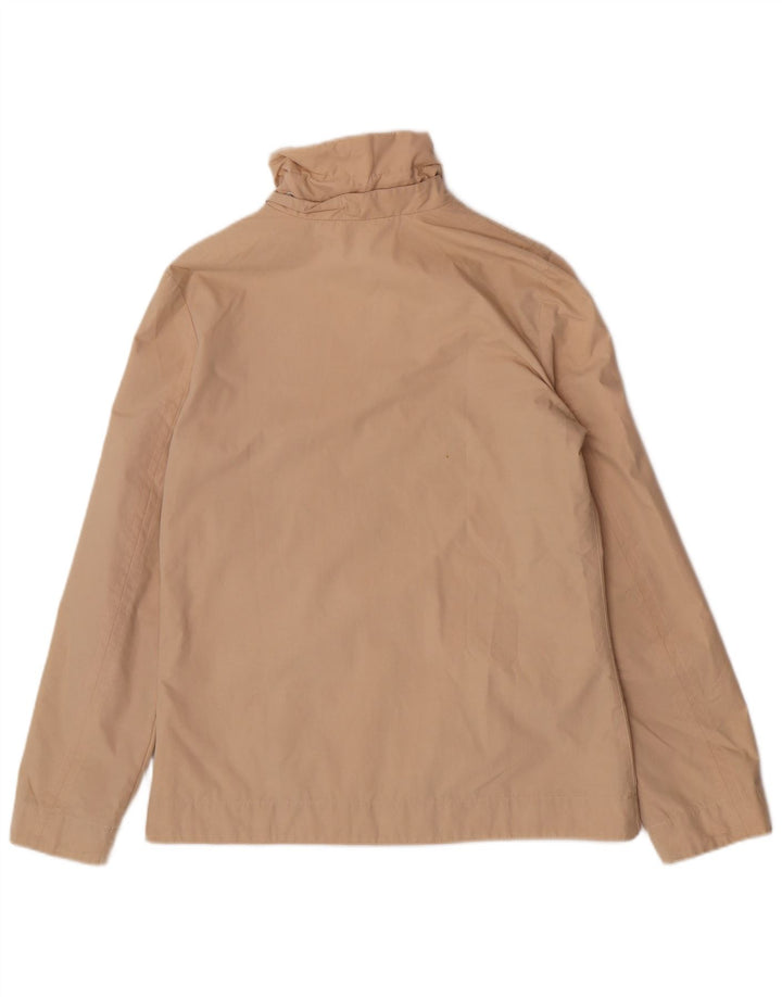 Gas Dame Regular Fit Windbreaker Jacket UK 16 Large Beige Bomuld