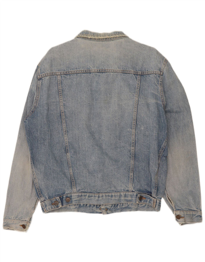 Vintage denimjakke til mænd UK 38 Medium Blue