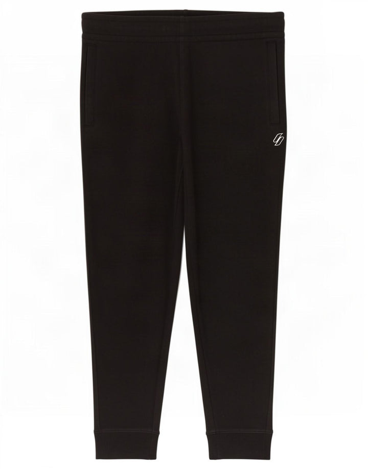 Superdry Træningsdragt til mænd Joggers Medium Sort Bomuld
