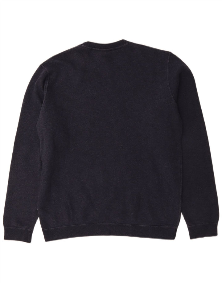 Nike Herre sweatshirt Jumper Medium Sort Bomuld
