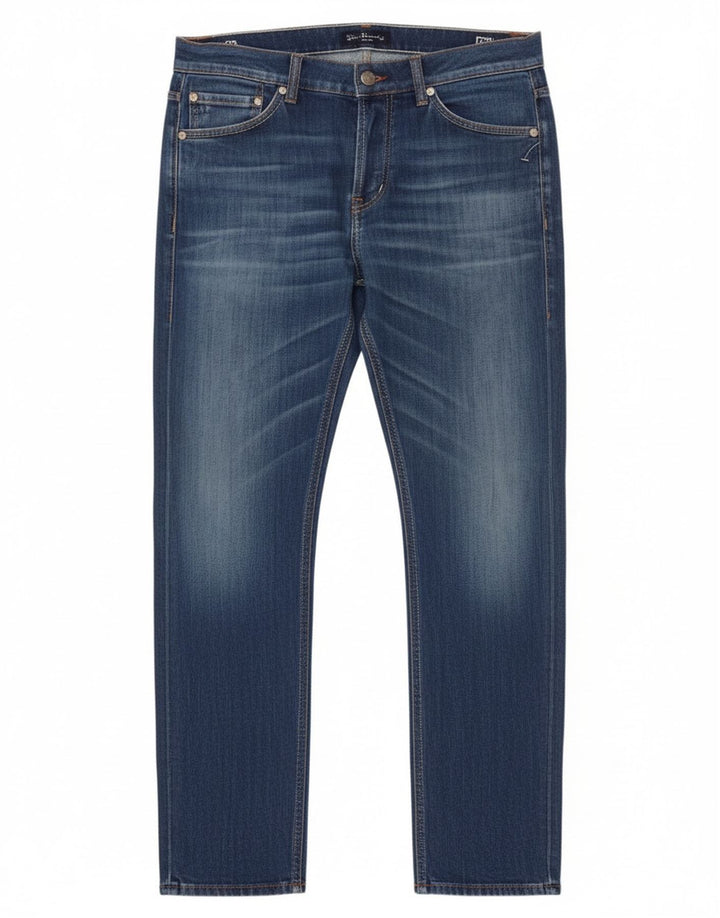 Dondup Herre Slim Jeans W35 L30 Blå Polyester